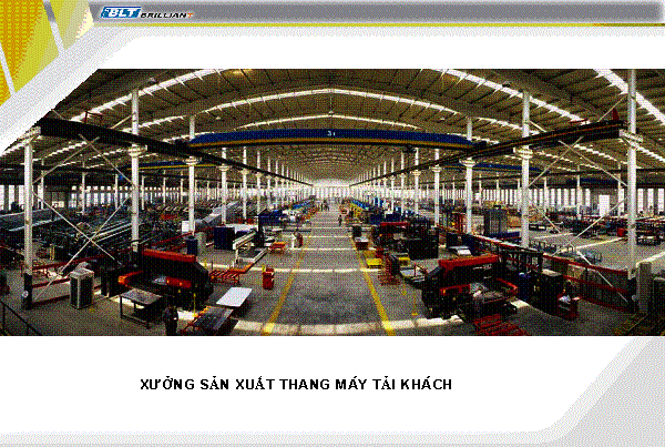 Xưởng sản xuất thang máy tải khách